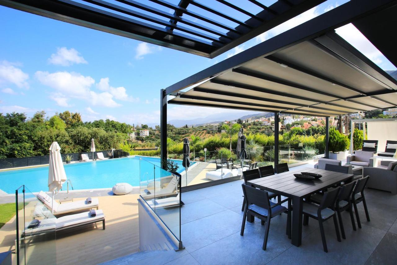 Orama Luxury Villa 4 Bedrooms With Private Pool Χερσόνησος Εξωτερικό φωτογραφία