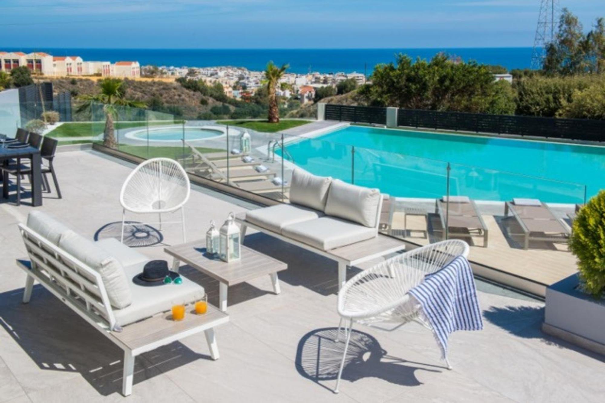 Orama Luxury Villa 4 Bedrooms With Private Pool Χερσόνησος Εξωτερικό φωτογραφία