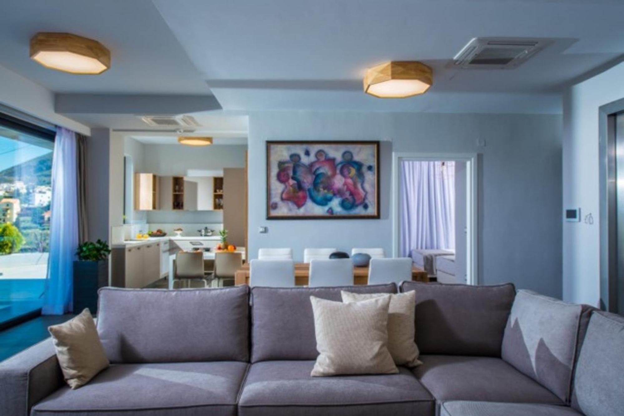 Orama Luxury Villa 4 Bedrooms With Private Pool Χερσόνησος Εξωτερικό φωτογραφία