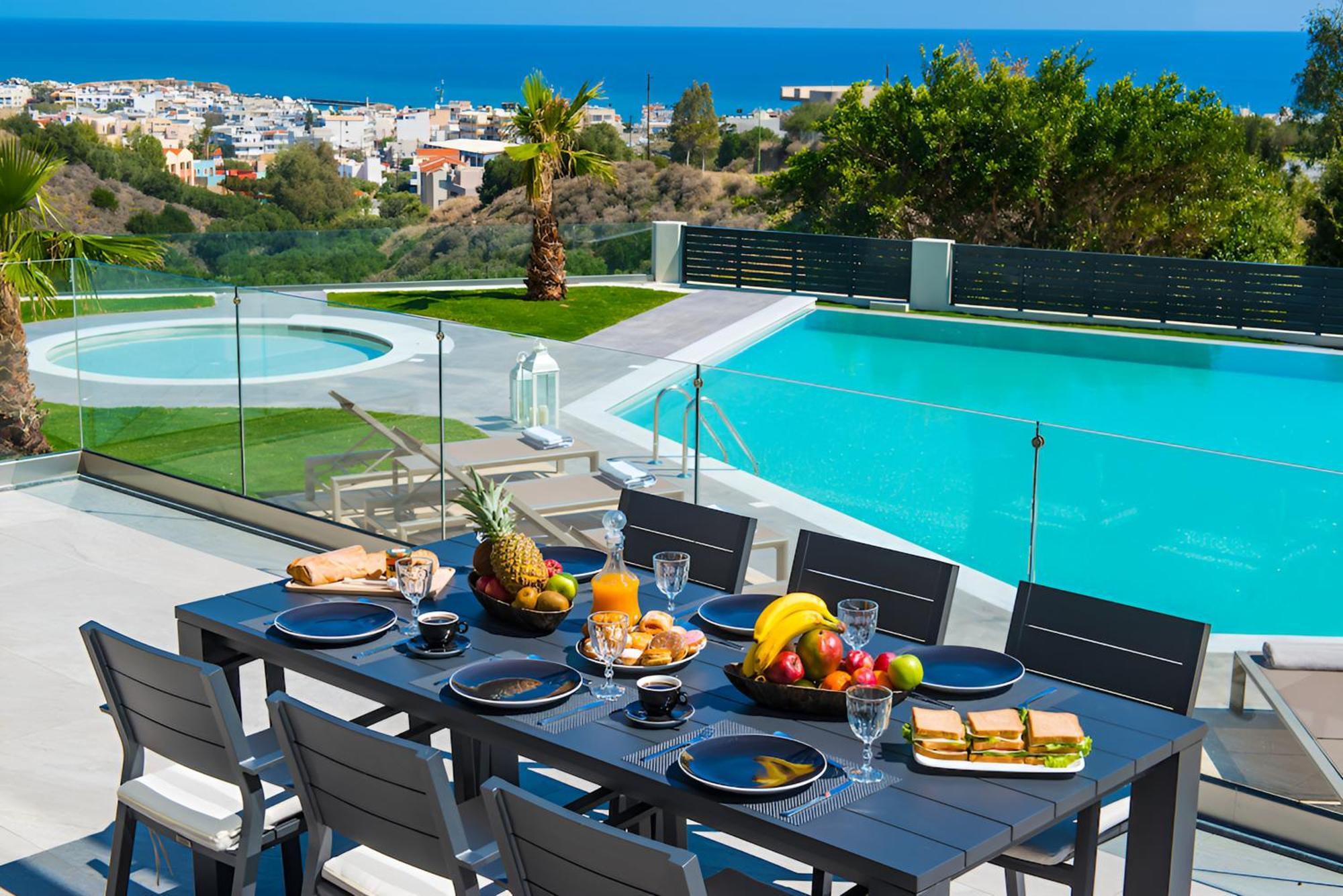 Orama Luxury Villa 4 Bedrooms With Private Pool Χερσόνησος Εξωτερικό φωτογραφία