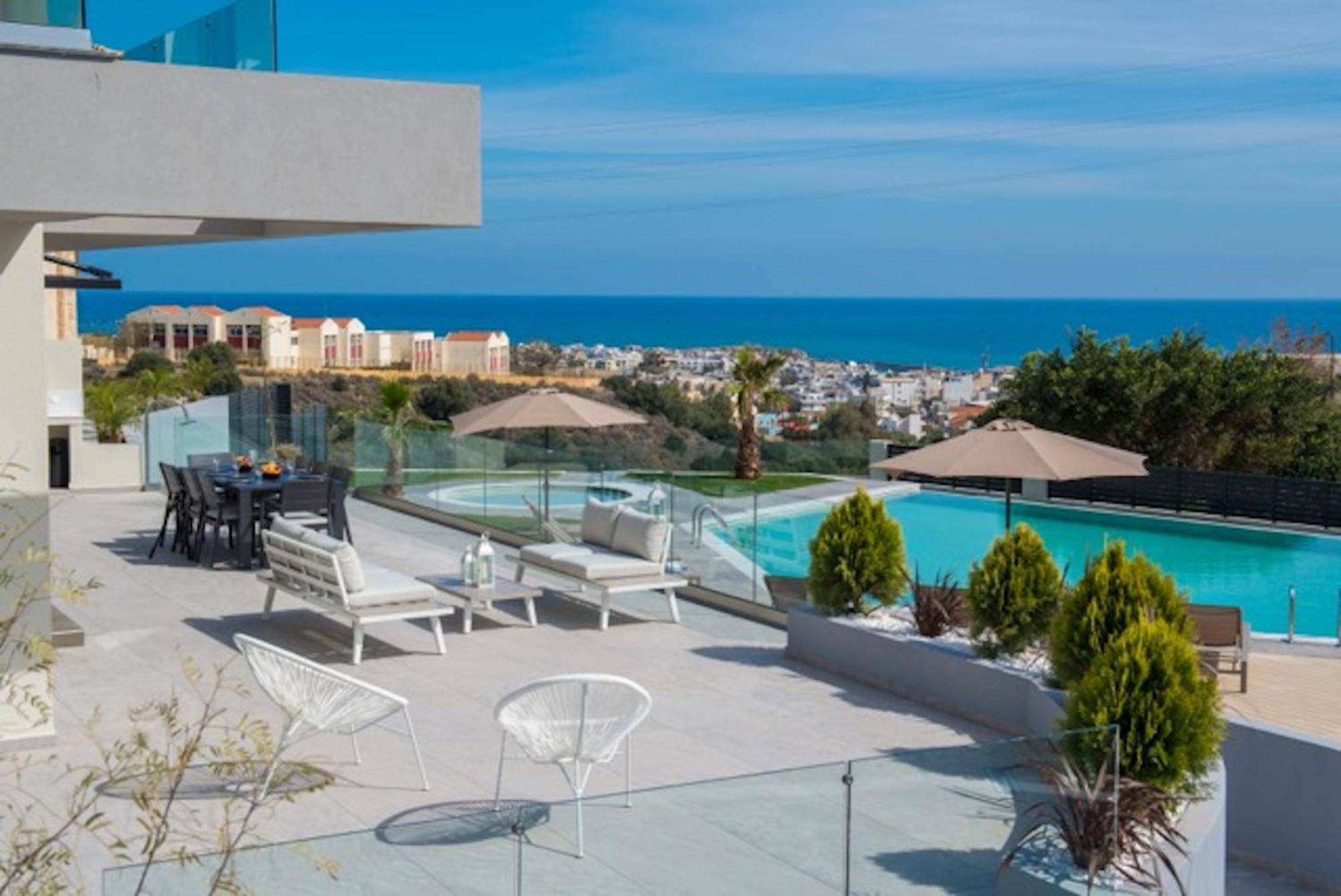 Orama Luxury Villa 4 Bedrooms With Private Pool Χερσόνησος Εξωτερικό φωτογραφία