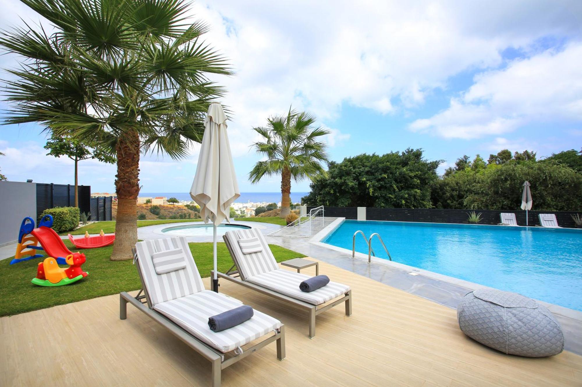 Orama Luxury Villa 4 Bedrooms With Private Pool Χερσόνησος Εξωτερικό φωτογραφία