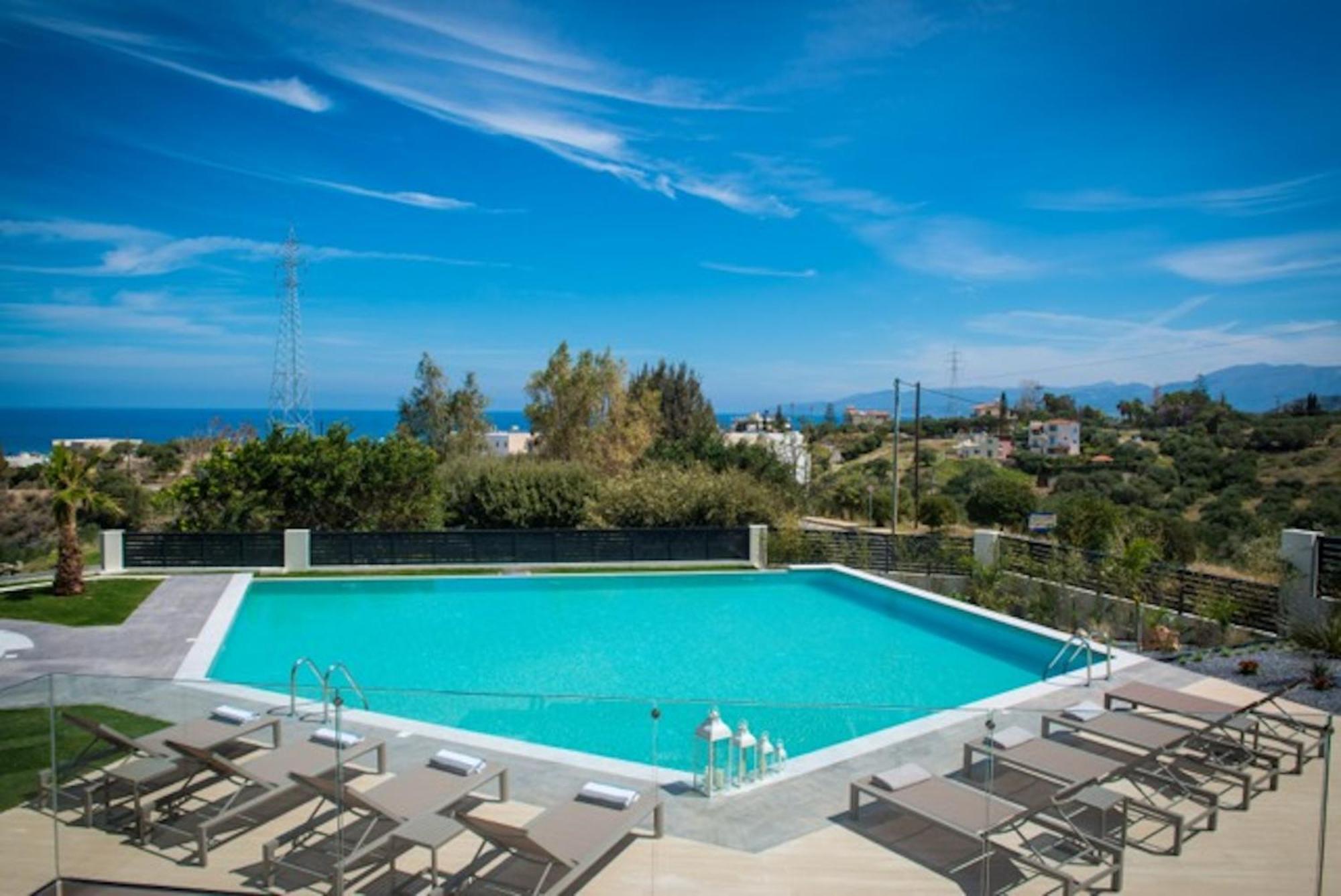 Orama Luxury Villa 4 Bedrooms With Private Pool Χερσόνησος Εξωτερικό φωτογραφία