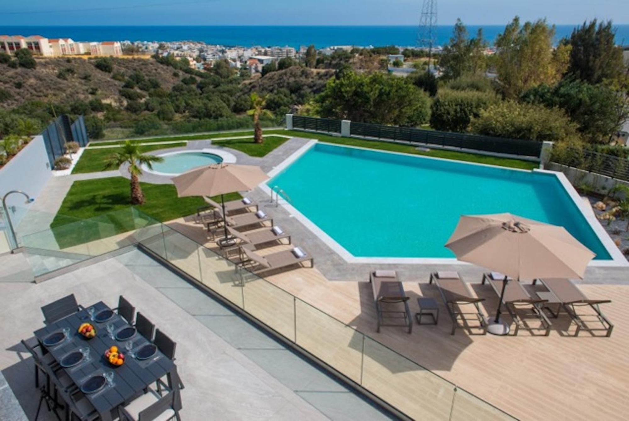 Orama Luxury Villa 4 Bedrooms With Private Pool Χερσόνησος Εξωτερικό φωτογραφία